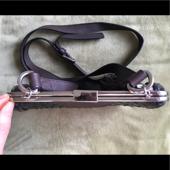 Halogen CrossBody Leather Bag - Picture 4 of 5